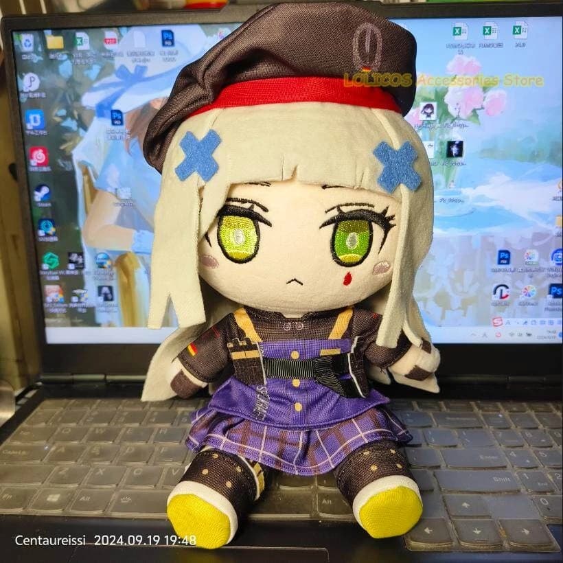 Cuscino Decorativo Serie Fumo HK416 di Girls Frontline, Personaggio Anime Kawaii, Regalo di Natale