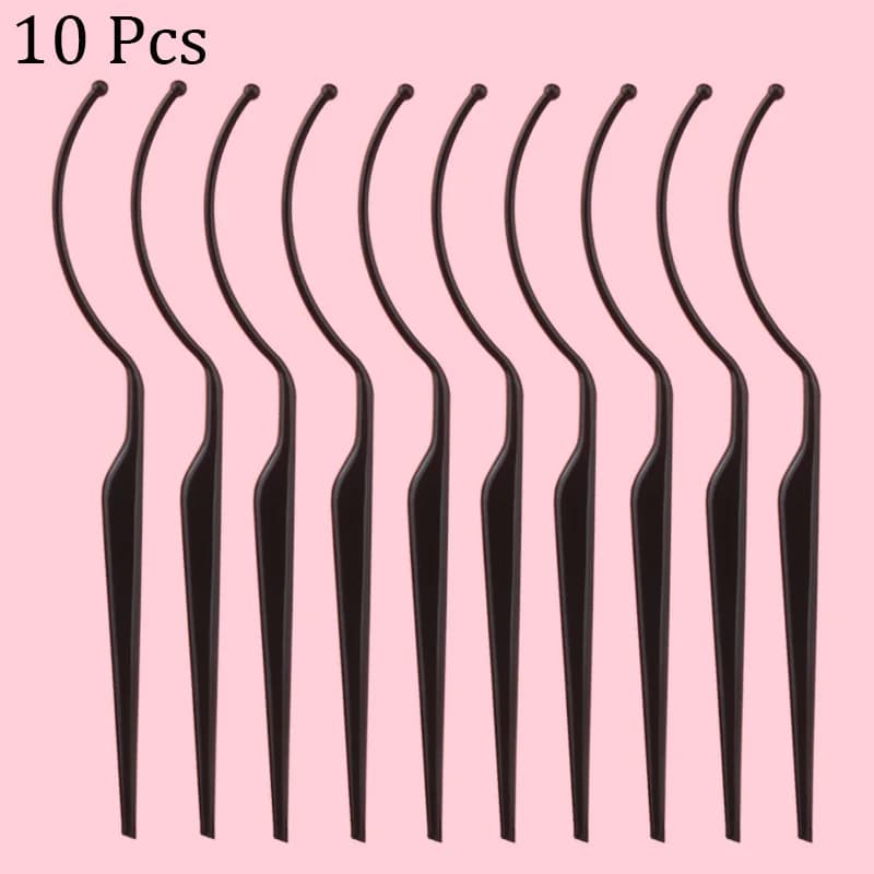 2pcs Ciglia Finte di Extension Style Display Board Ciglia Try Effect Ausiliary Fake Eyelash Support Tool