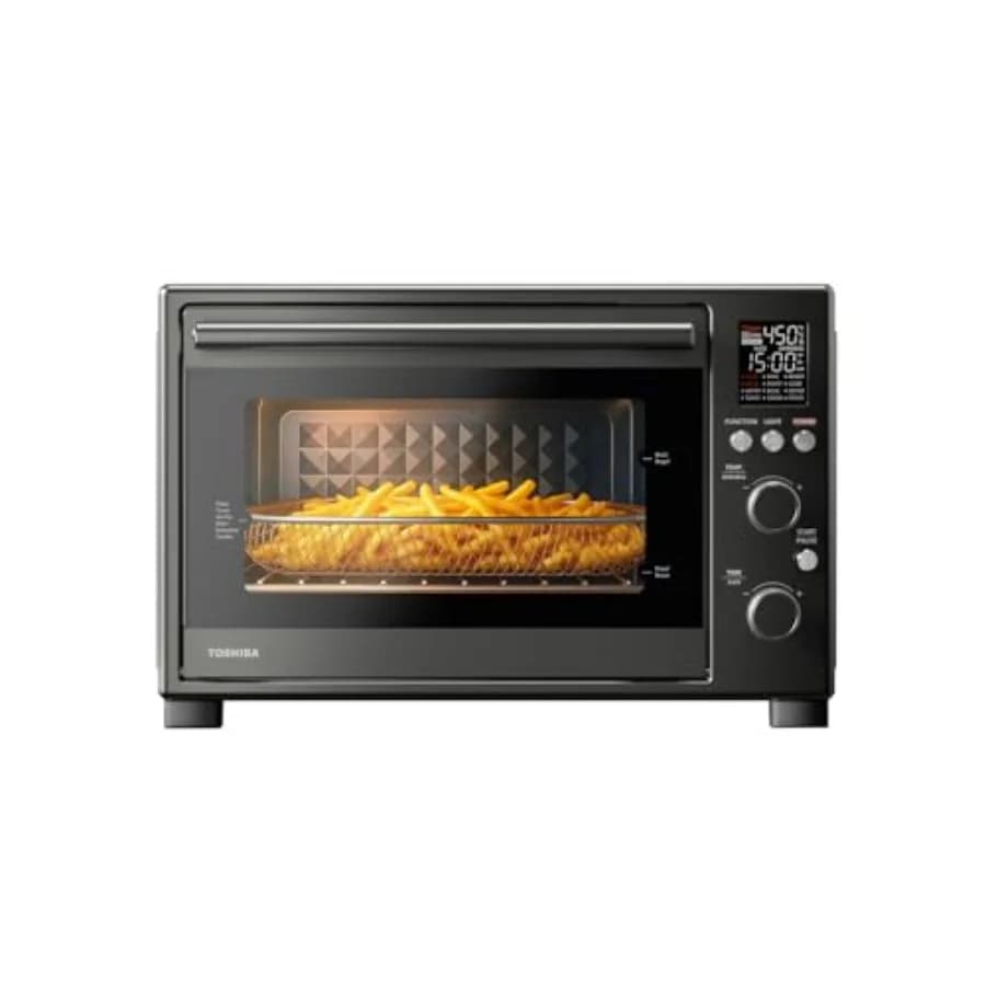 ChefFry Forno Combinato con Friggitrice ad Aria, Forno da Banco a Convezione 12-in-1, Grande Capacità 34QT/32L, 1750W, Modalità Pizza Professionali