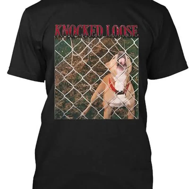 Knocked Loose Pop Culture American Metalcore Band Logo T-Shirt