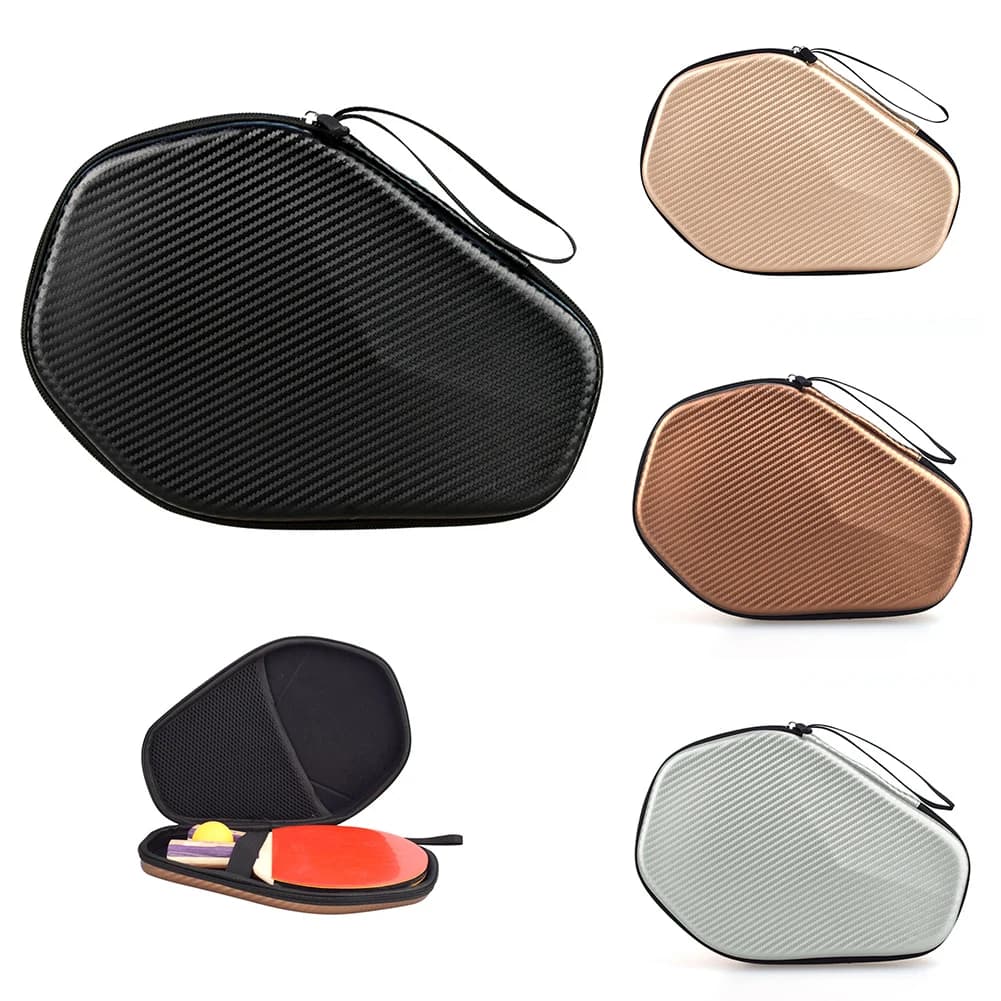1pc ping pong bag ping pong bag ping pong bags paddle bag with waterproof zipper ping pong accessories