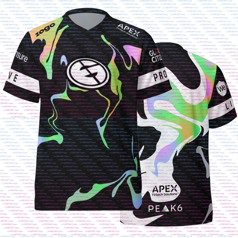 2025 New 3D Print EVIL Genius Fans V Neck Sportwear Men Women Breathable T-shirt Man Casual Short Sleeve Outdoor Sport Jersey