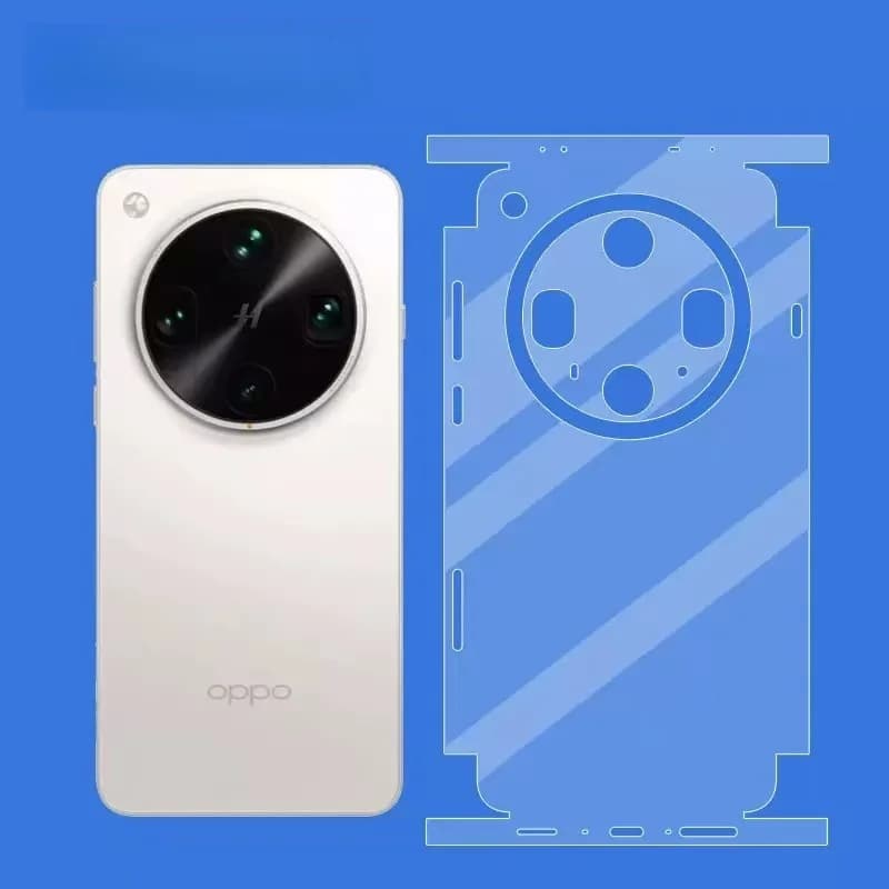 Adesivo Pelle per Oppo Trova X9/X8PRO /X8 /X8S /X7/X7 Ultra Decalcomanie Pellicola posteriore Protezione schermo Avvolgente Ultra sottile