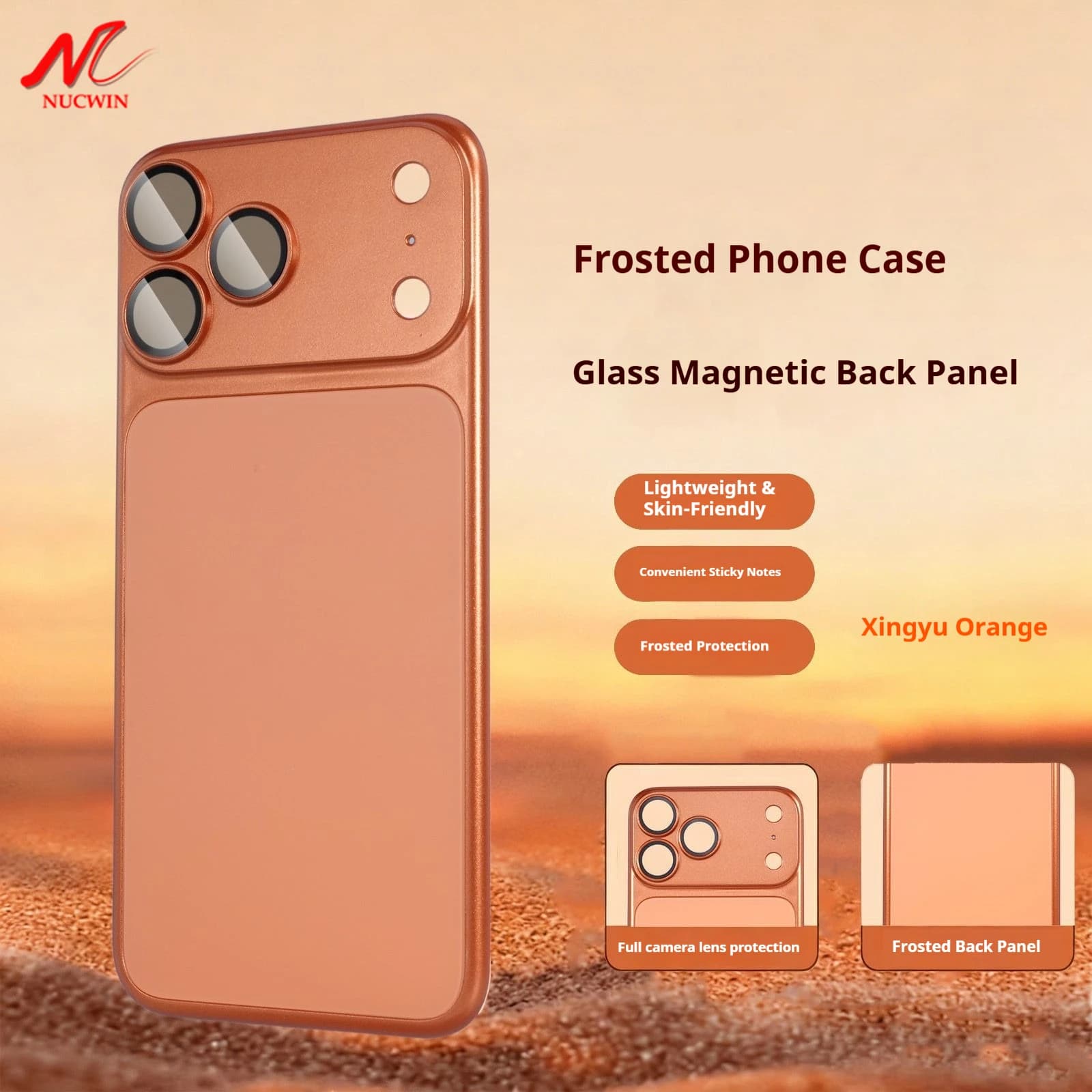 Adesivo posteriore per convertire iPhone 16 15 14 13 12 Pro Max in 17 Pro Max, compatibile con custodia MagSafe per iPhone 17 Pro Max, cover posteriore sottile AG