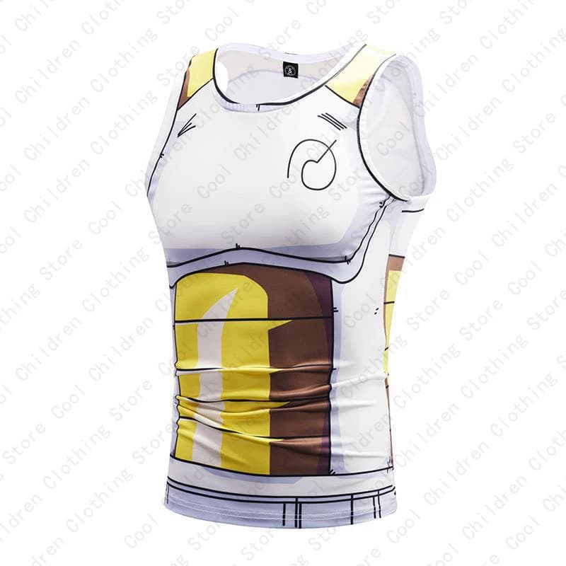 Nuova Estate Anime Giapponese Ragazzo Gilet Casual Dragon. Palla 3D Stampato Sport Top KID/Adulto Ad Asciugatura Rapida Anime Gilet Traspirante T-Shirt