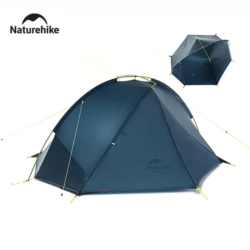 Naturehike Tagar Camping Tent Ultralight 4000mm Waterproof Canopy Curtains 1-2 persons Cycling Tent with Quick Construction Outdoor Backpack