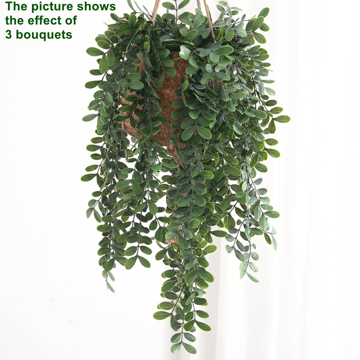 1/3 pezzi piante artificiali foglia di plastica matrimonio casa tavolo balcone giardino esterno vasi cortile arco parete confezione regalo fai da te camera decorazione auto