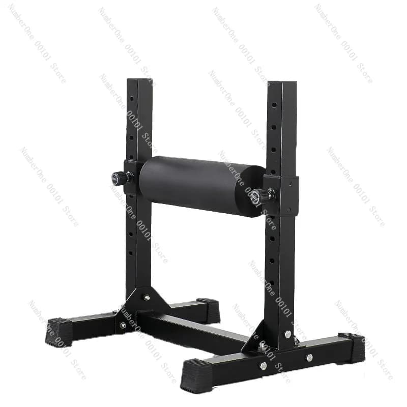 Supporto per Squat Bulgaro per Home Gym, Rack per Allenamento a Gamba Singola, Attrezzatura Fitness per Equilibrio e Stretching con Supporto Posteriore Regolabile per il Piede