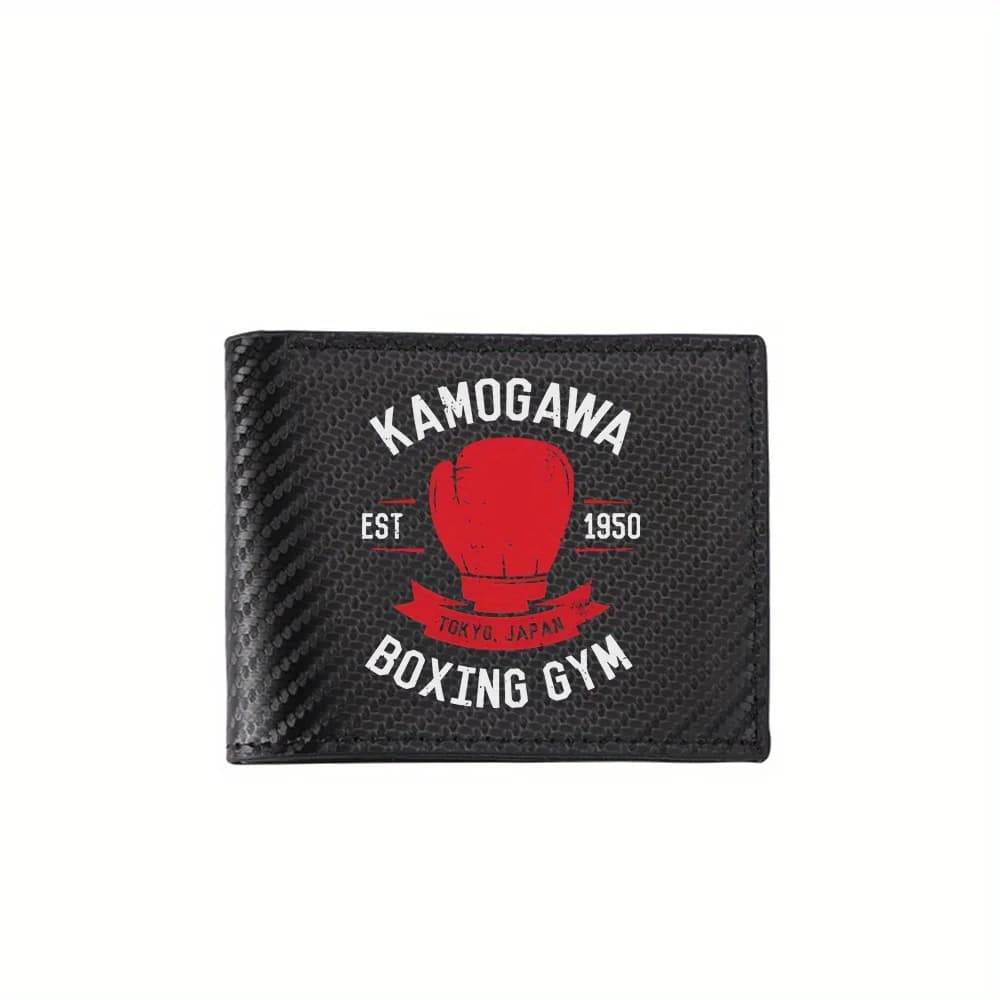 Guanto da boxe logo, Tokyo, palestra Portafogli da uomo Semplice Business Moderno ed elegante Stampa Design Regali per padre fidanzato Natale Lo