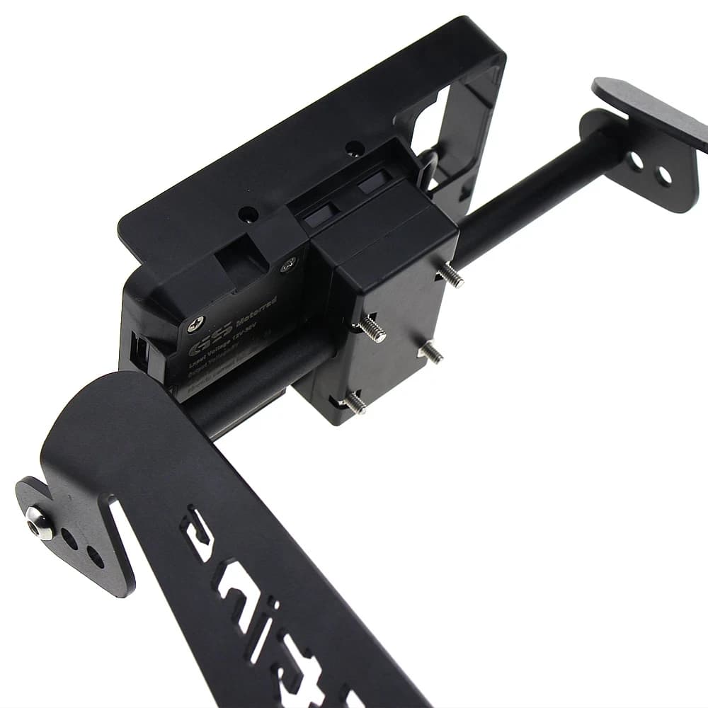 For KYMCO 350 300i Xciting 250 400 S400 Motorcycle Front Phone Stand Holder Smartphone Phone GPS Navigaton Plate Bracket 12mm
