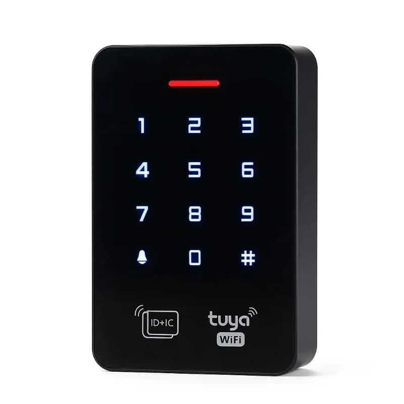 Lock Smart Access Wifi Door Access Control Keypad Nfc Reader Mobile App Card Password Controller Ip66 Waterproof Rfid Card