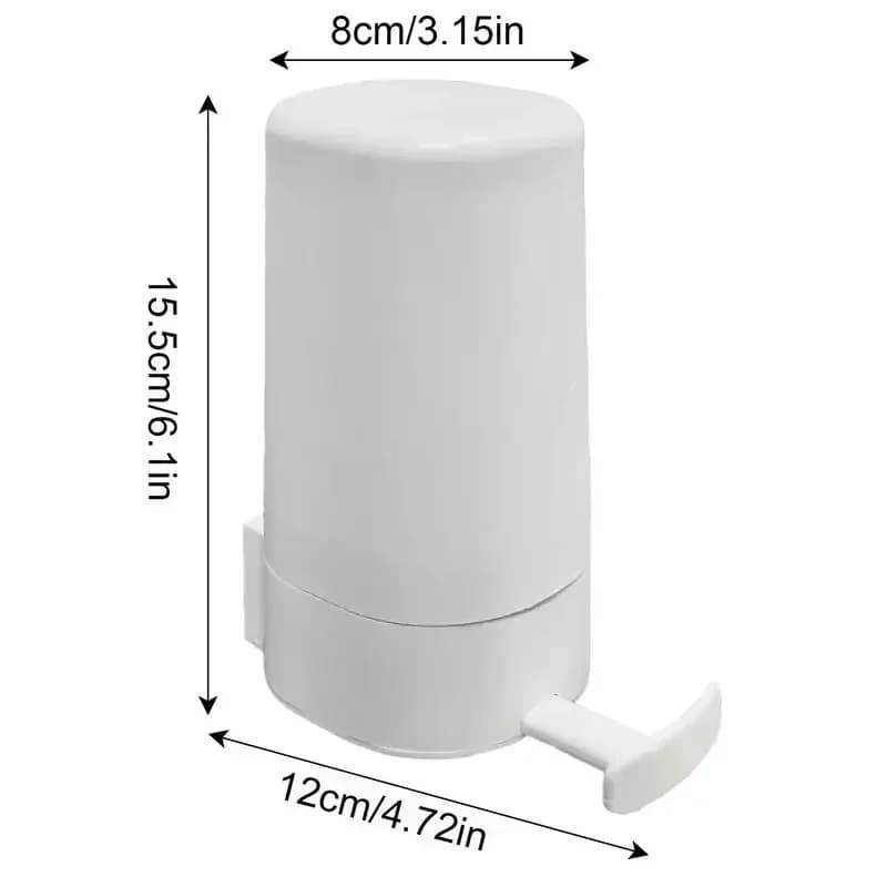 Smerigliatrice per portasapone a parete Dispenser per portasapone da bagno ricaricabile senza macchie Scatola portasapone creativa per bagno cucina
