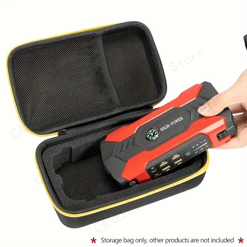 Custodia rigida da viaggio in EVA per avviatore di emergenza Baseus 20000mAh 2000A 12V, power bank portatile per avviamento auto NUOVO 2026