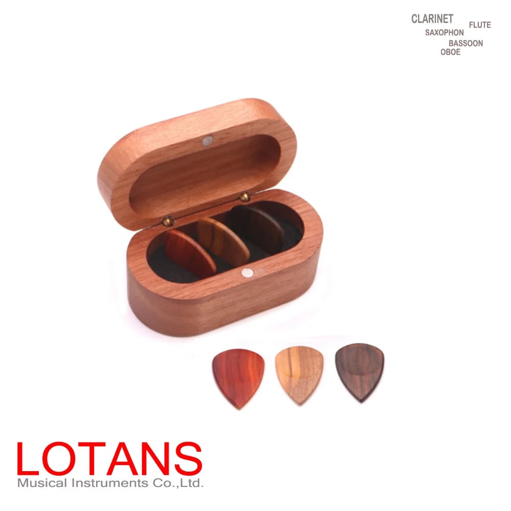 Manufacturer's Accessories for Selling Wooden Guitar Cases Pick