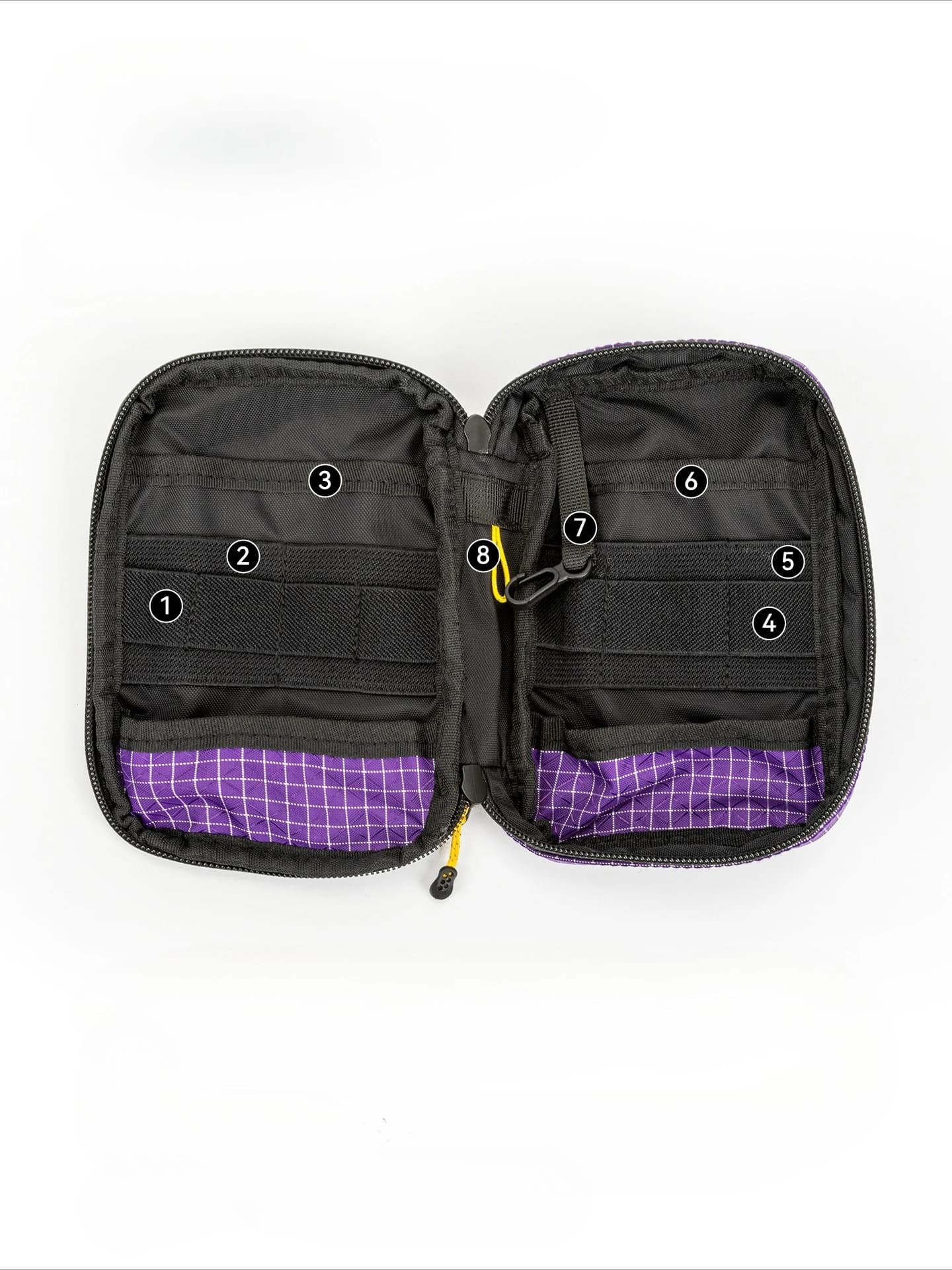 Borsa Tattica EDC per Esterni, Organizzatore di Attrezzi, Kit di Pronto Soccorso, Borsa Portatile Mini per Carte e Monete