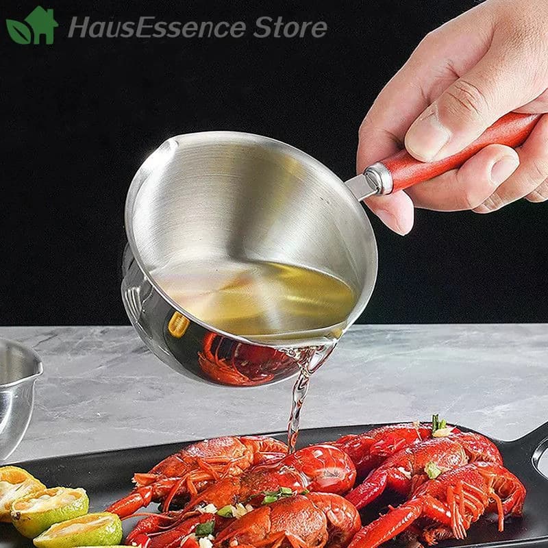 ※Long Handle Wax Melting Pot High-Grade Stainless Steel Diy Scented Candle Soap Chocolate Butter Handmade Soap Jug Heated