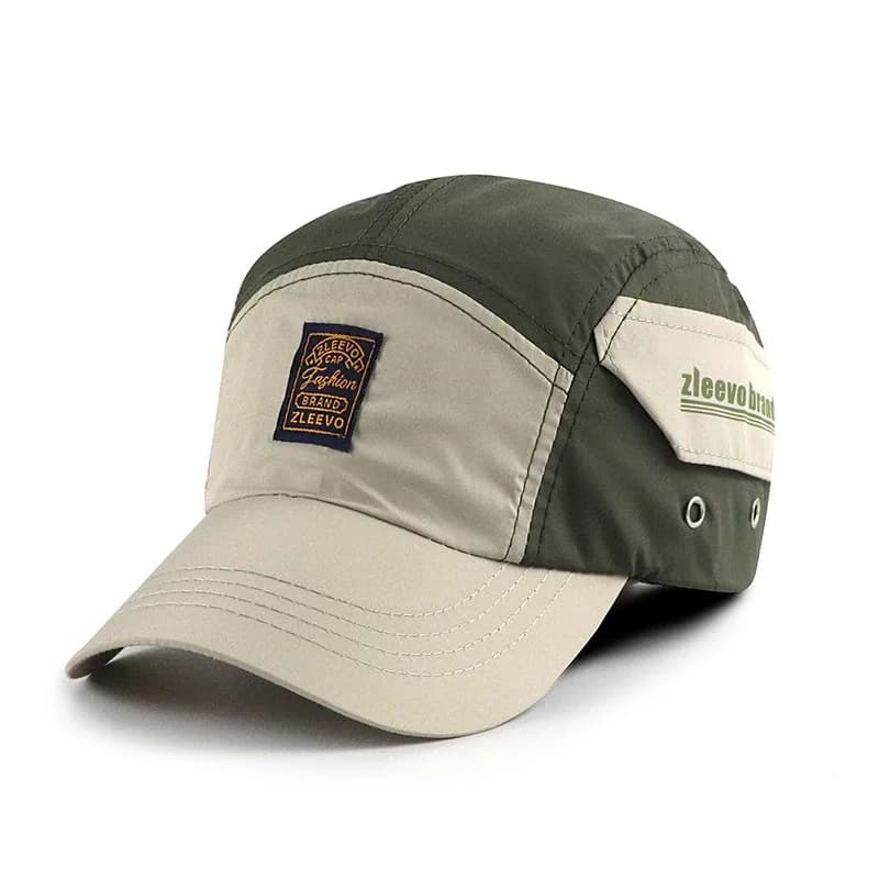 Cappello da baseball estivo da uomo e da donna, ad asciugatura rapida, con stampa patchwork, protezione solare per esterni, cappello con visiera regolabile, cappelli da golf da uomo