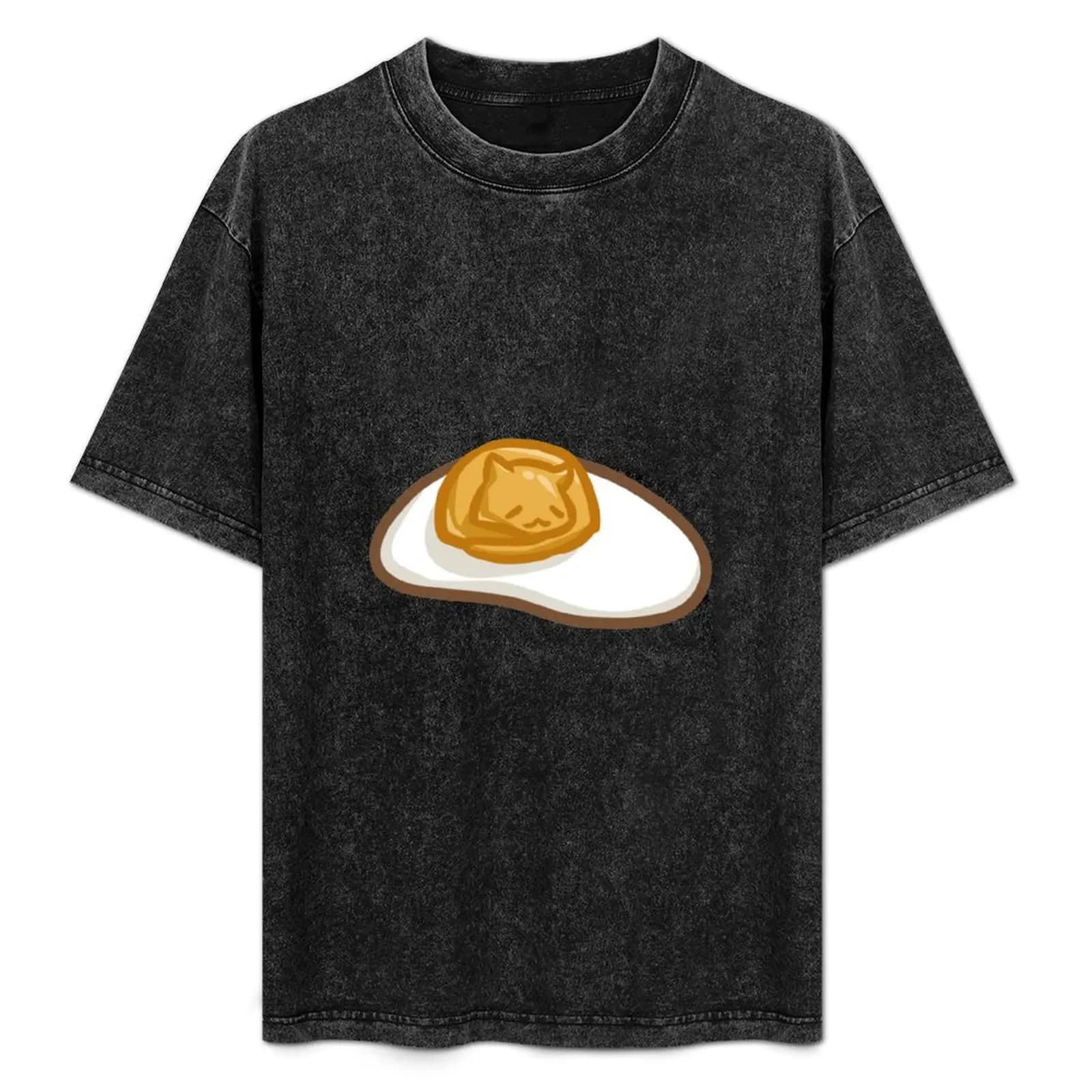 Sunny-cat Up T-Shirt Casual Fashion Print Tee Top