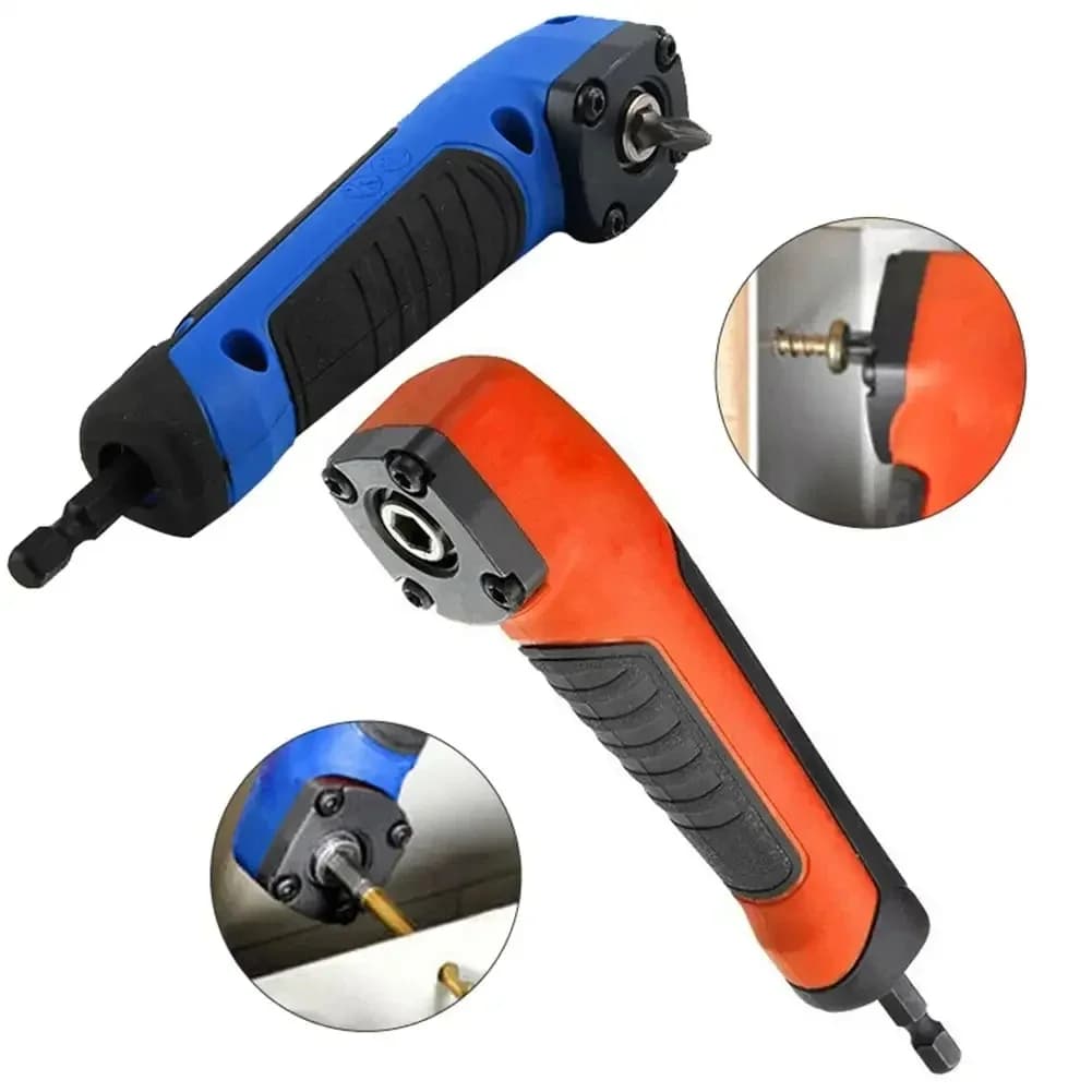 High torque electric angle screwdriver 90 ° Right angle magnetic screwdriver with hexagonal cod for drill tip