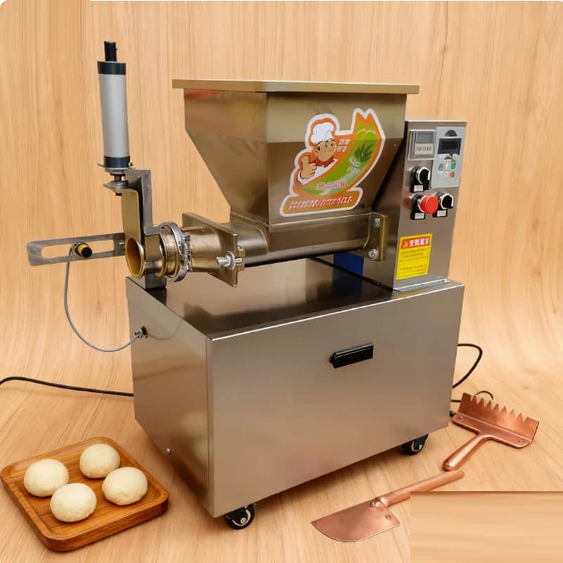 Dough Ball Mould Machine Dough Extruder Cutting Machine Dough Divider Rounder Machine For Pizza Bread Protein Bar