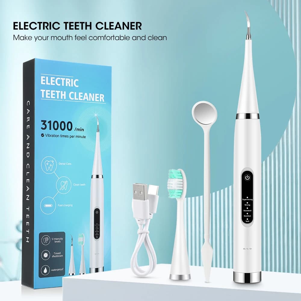 Removal of dental tartar whitening and cleaning of electric teeth cleaning detergent for ultrasound teeth Scaler plate coffee stain oral hygiene