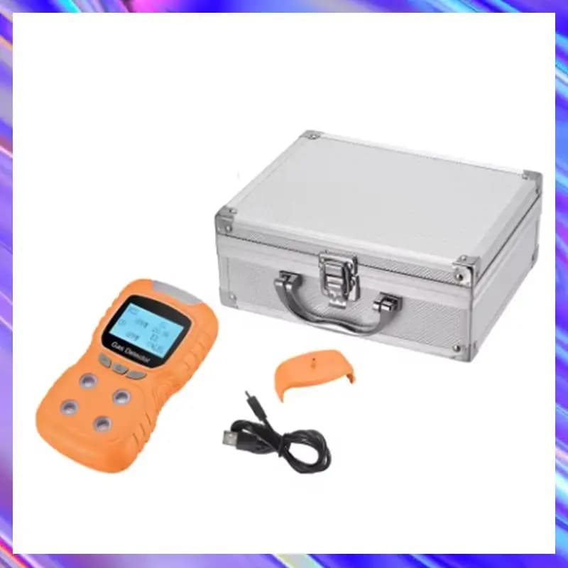 A24U 4 In 1 Rilevatore di Gas CO HHS LEL Monitor Digitale Palmare Monossido di Carbonio Idrogeno Solfuro Tester di Qualità Dell'aria SPINA UE