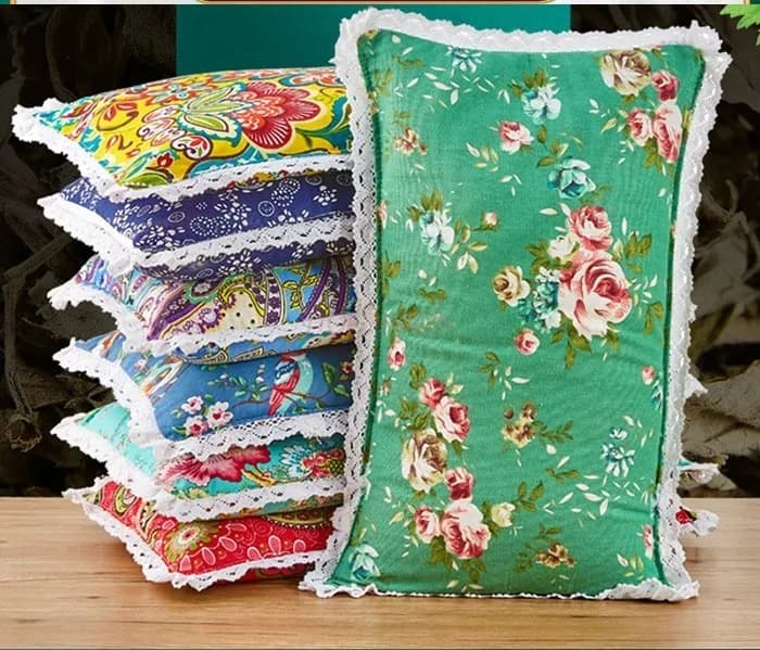 Pillow neck moxibustion repair cervical vertebra pillow mugwort health pillow mugwort pillow pure cotton pillow core to help
