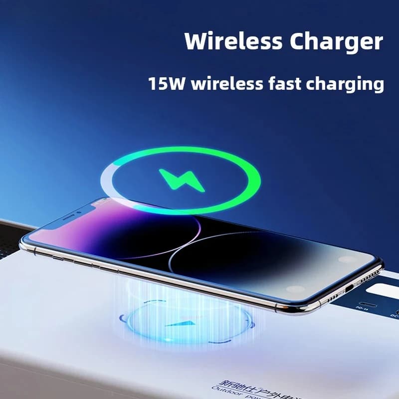 Stazione di alimentazione portatile da 300 W 81000 mAh 220 V Generatore solare USB DC Batteria di ricambio esterna mobile wireless per campeggio all'aperto RV