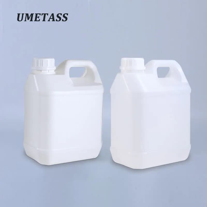 Contenitore in HDPE da 2L per Alimenti, Bottiglia in Plastica Ermetica con Coperchio Sigillato, Ricaricabile per Olio, Shampoo, Lozione, Detersivo