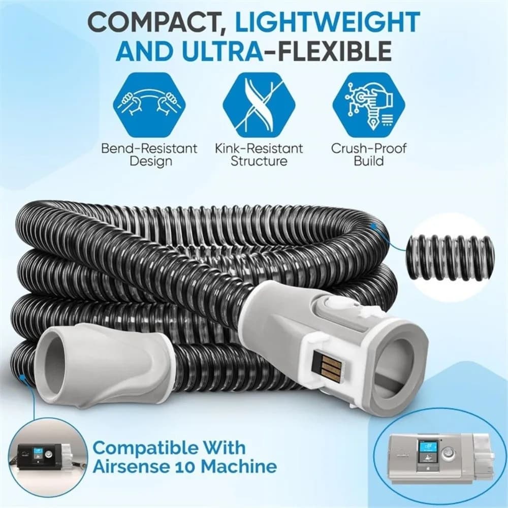 Tubo dell'aria Tubo del ventilatore Tubi di riscaldamento Circuiti di riscaldamento Parti del respiratore Leggero e durevole per Air Sense Serie 10