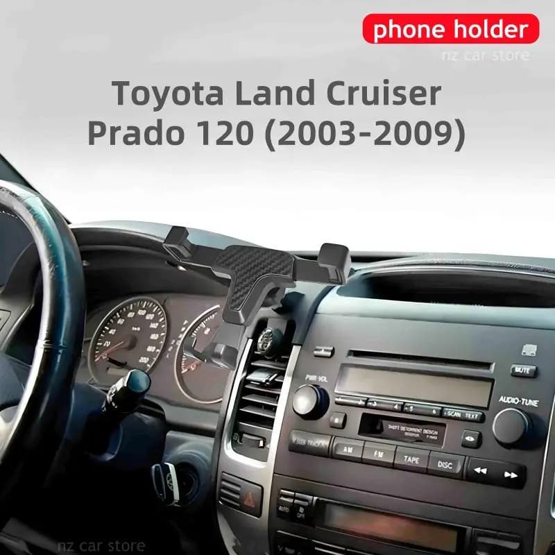 Phone Holder For Toyota Land Cruiser Prado 120 2003-2009 Air Vent Mount Mobile Support Car Accessories