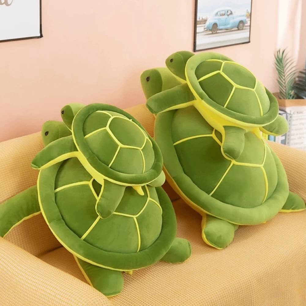 Kawaii Soft Tortoise Plush Toy Cute Cartoon Stuffed Toy Sea Turtle Pillow Cushion Stuffed Animal Dolls Home Decor