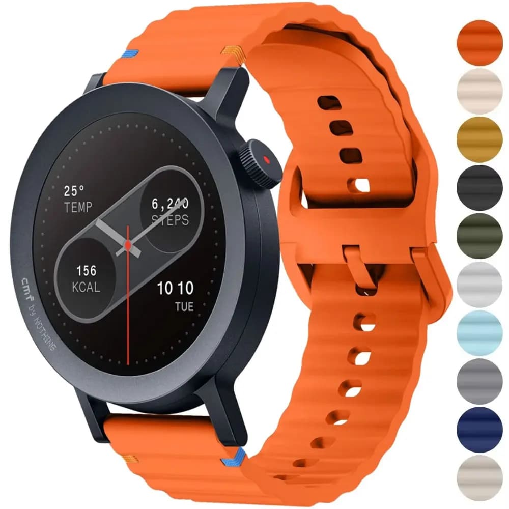 Cinturino per orologio in silicone per CMF Watch Pro 2 Braccialetti sportivi Bracciale Correa per CMF di Nothing Watch Pro 2 Accessori di ricambio