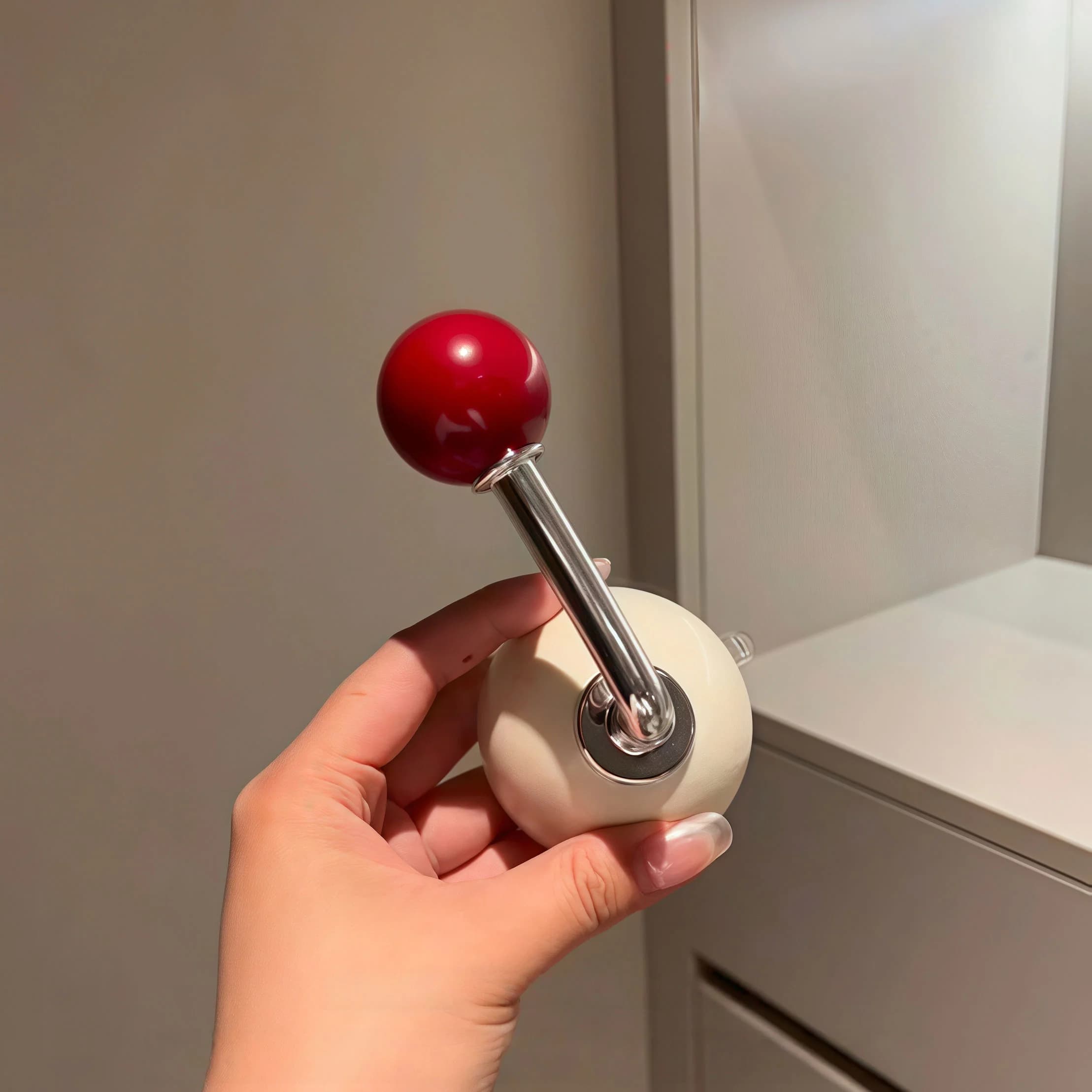 Gancio a ventosa, Gancio adesivo, Maniglia per porta senza foratura, Maniglia per porta in vetro, Maniglia per porta scorrevole, Maniglia multifunzionale per cassetto