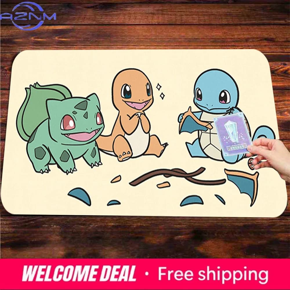 Tappetino da gioco TCG Gen 1 Starters Cute