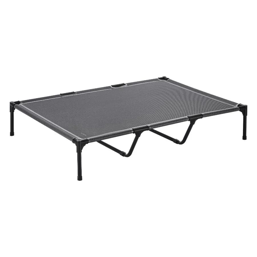 Letto per cani rialzato per lettino rialzato portatile per cani di grandi dimensioni con struttura in metallo XL