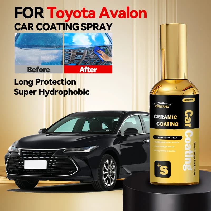 Agente di Rivestimento Nano per Auto Toyota Avalon 1995 1996-2026 XX40 XX50 XX60, Spray per Carrozzeria, Rivestimenti Ceramici, Spray Protettivo Lucidante