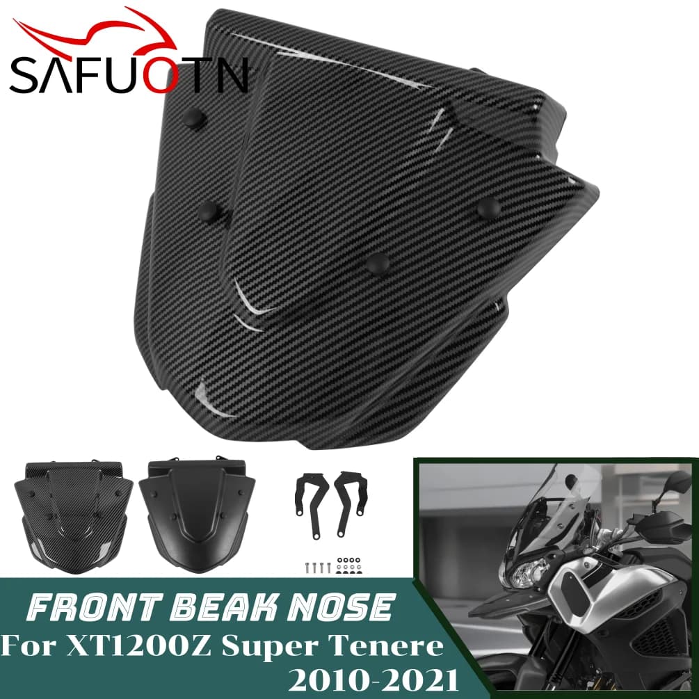 XT1200Z naso becco anteriore per Yamaha XT 1200Z XT1200 Z Super Tenere 2010-2021 accessori per copertura di estensione parafango ruota moto