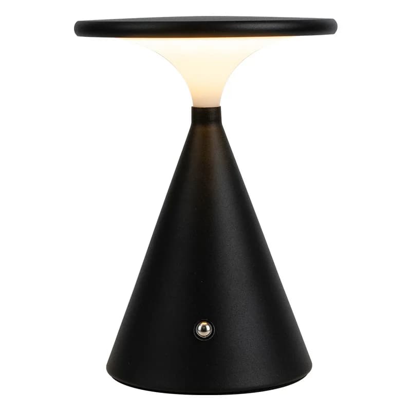 Lampada da scrivania moderna semplice di fascia alta per camera da letto Touch Control Cordless DC elettrica per la cura degli occhi Luce notturna rossa