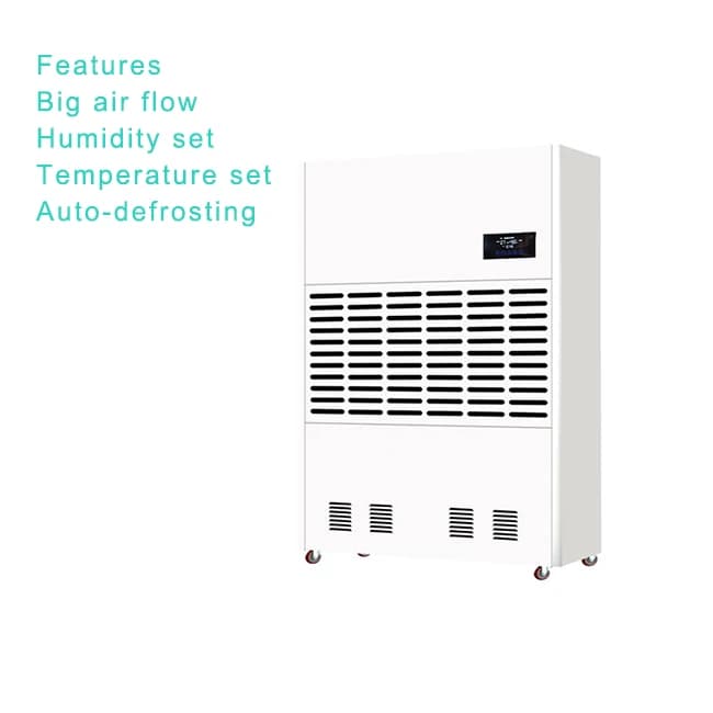 Deumidificatore Industriale TULX 480L/D Ecologico per Serre Agricole con Alto Volume