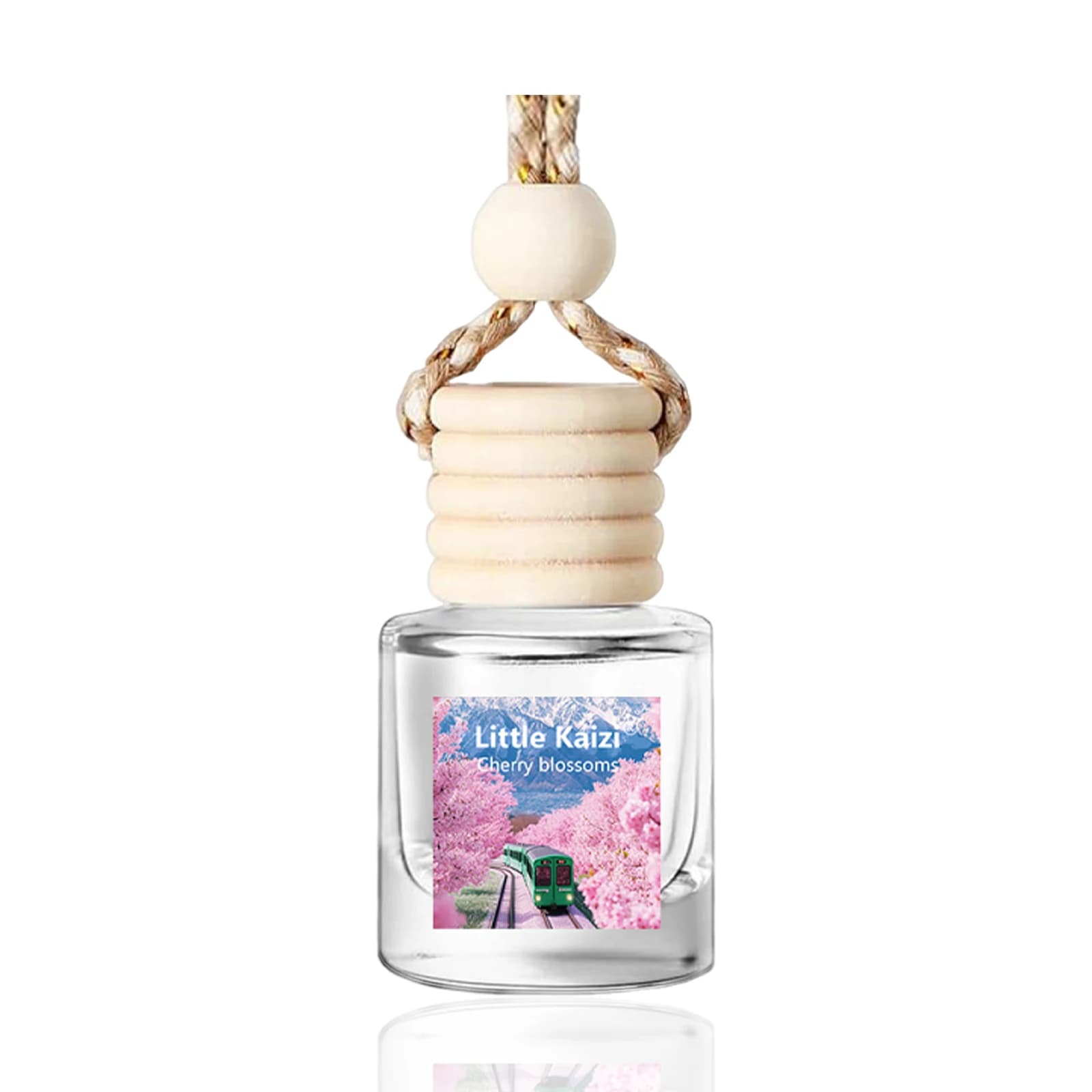 Deodorant for perfumed car with Little Kaizi cherry blossoms - Long lasting car diffuser - Last 60+ days