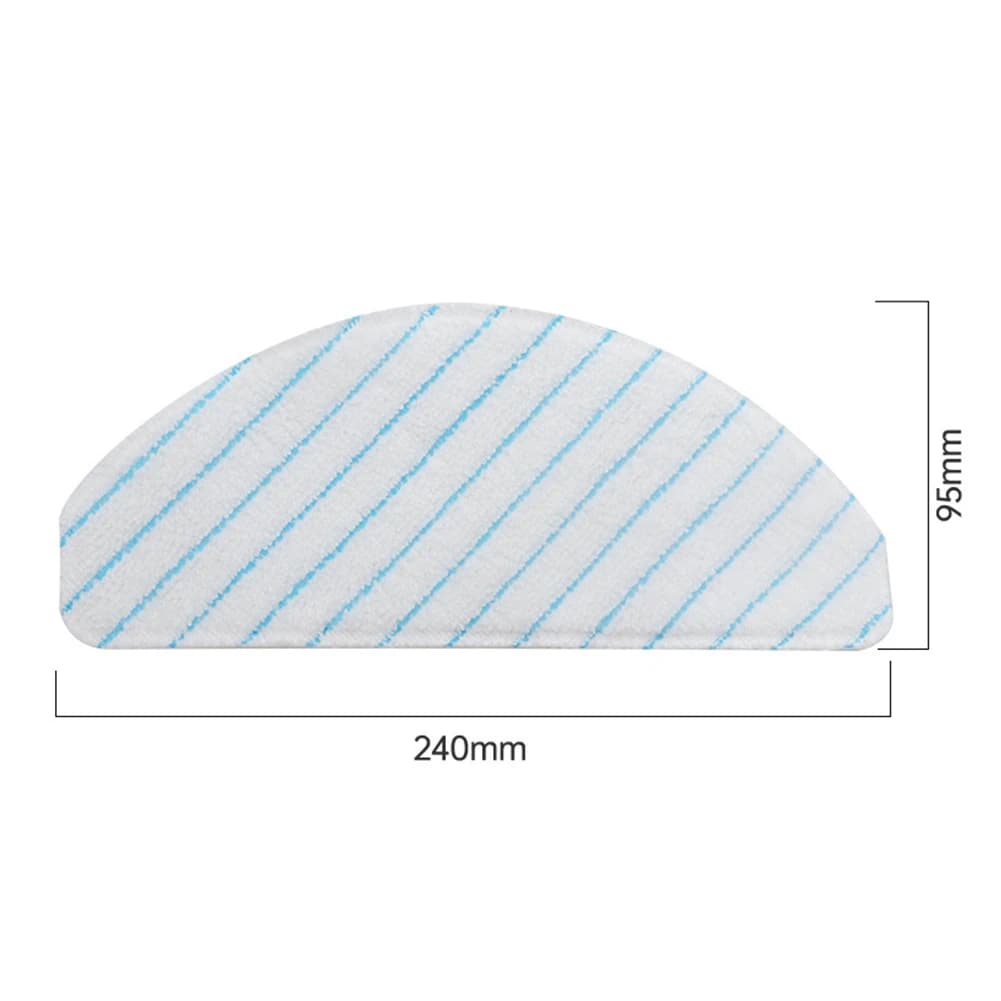 FZFZ Panno Lavabile Mop per Ozmo T9 T9 PRO T9 MAX T9 POWER Aspirapolvere Robot Mop Straccio Pezzi di Ricambio Mop