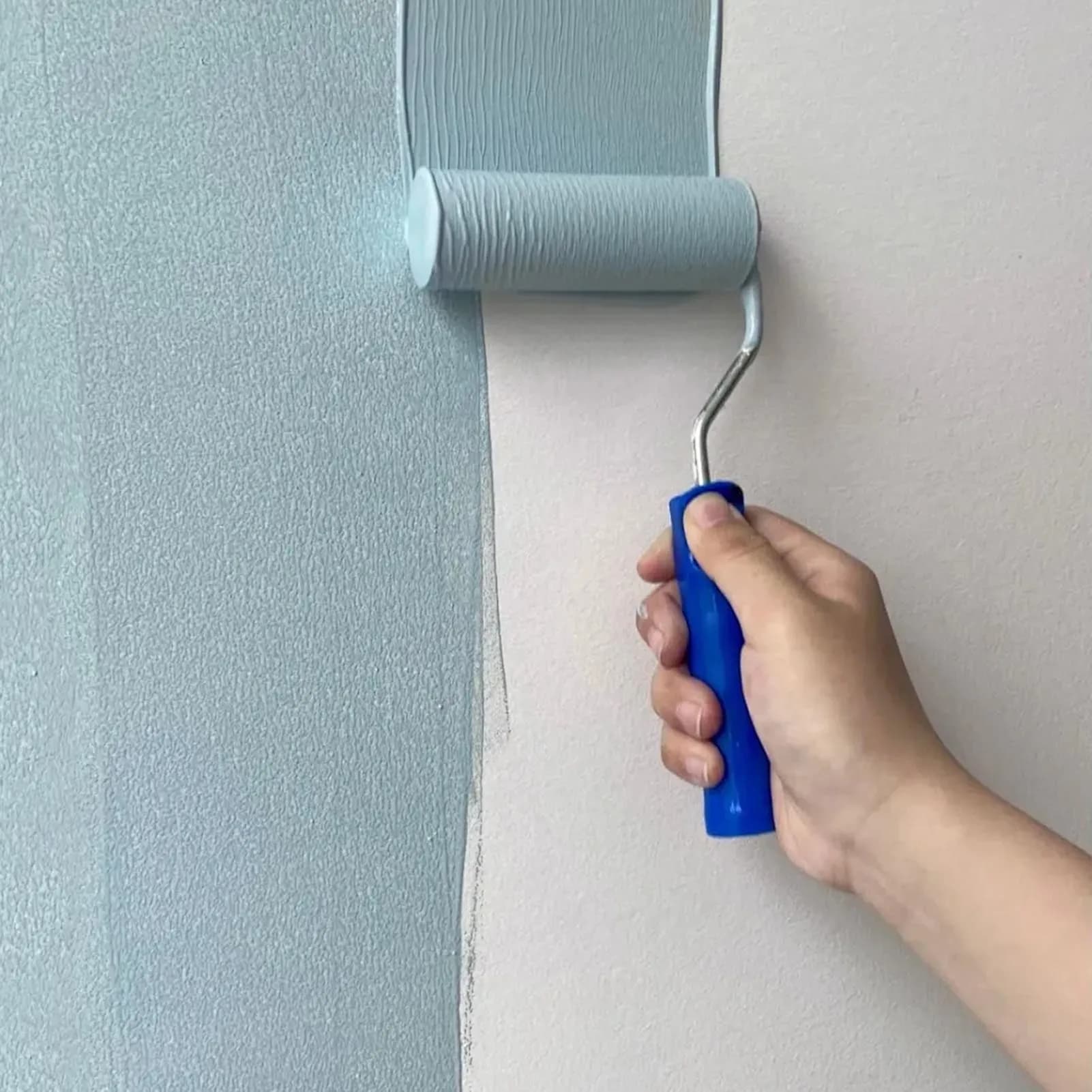 12 Piece Paint Roller Set High Density Foam Roller Covers and Acrylic Heads for Home Wall Painting DIY Project Durable Kit