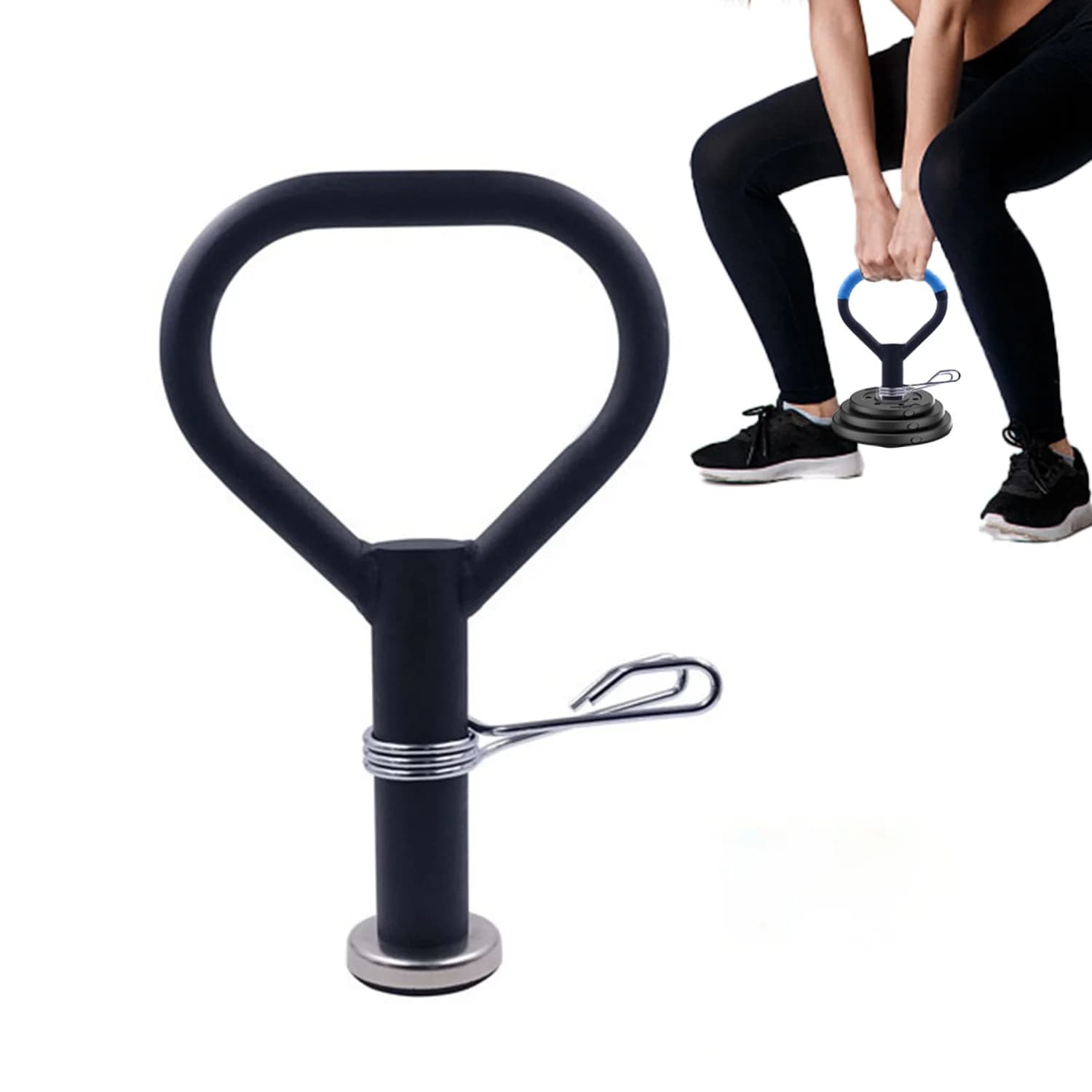 Steel Adjustable Kettlebells Handle Hanging Free Weighted Multifunctional Fitness Equipment Weightlifting