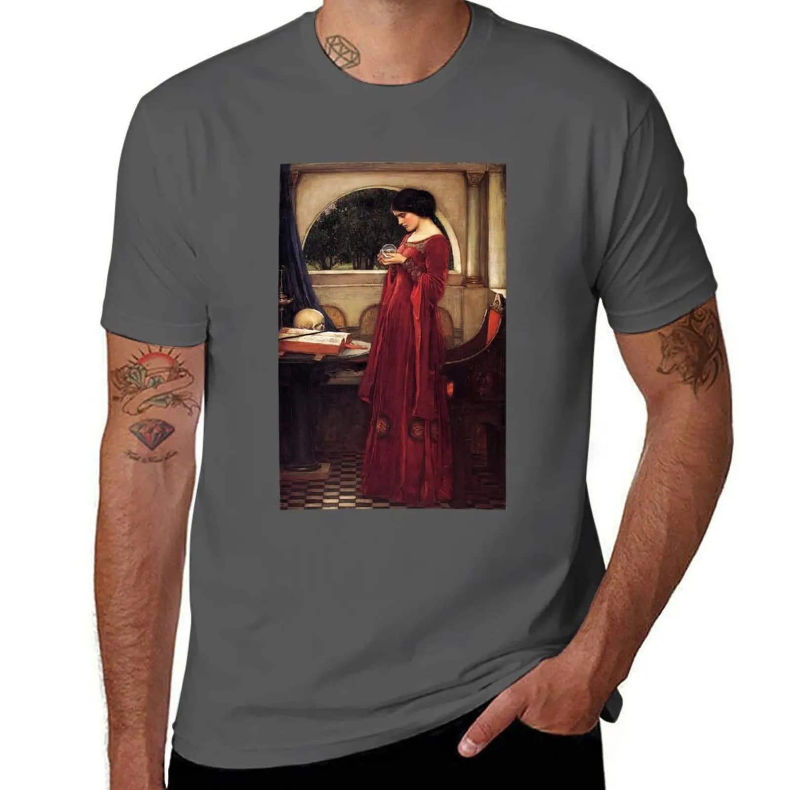 Crystal The HD. T-shirt leggera da corsa William, di Waterhouse Ball John