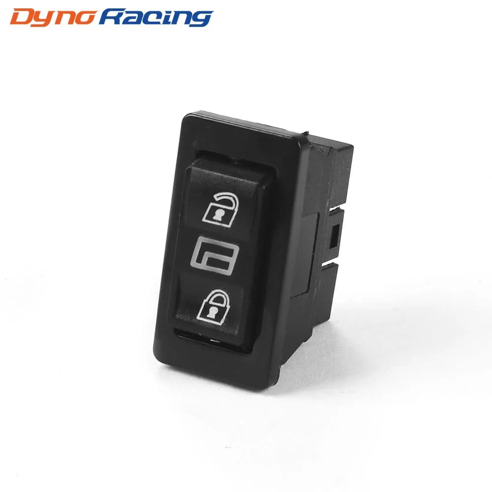 1pc 12V 20A 3 In1 Universale Auto 5pin DPDT Porta di Alimentazione Interruttore di Vetro Serratura Della Porta di Controllo di Plastica Nero Interruttori di Ricambio Elettrico