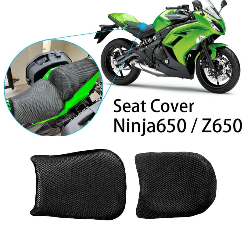 Moto nuovo cuscino di protezione coprisedile adatto per Kawasaki Ninja650 Ninja 650 Z650 Z 650 accessori coprisedile sella in tessuto