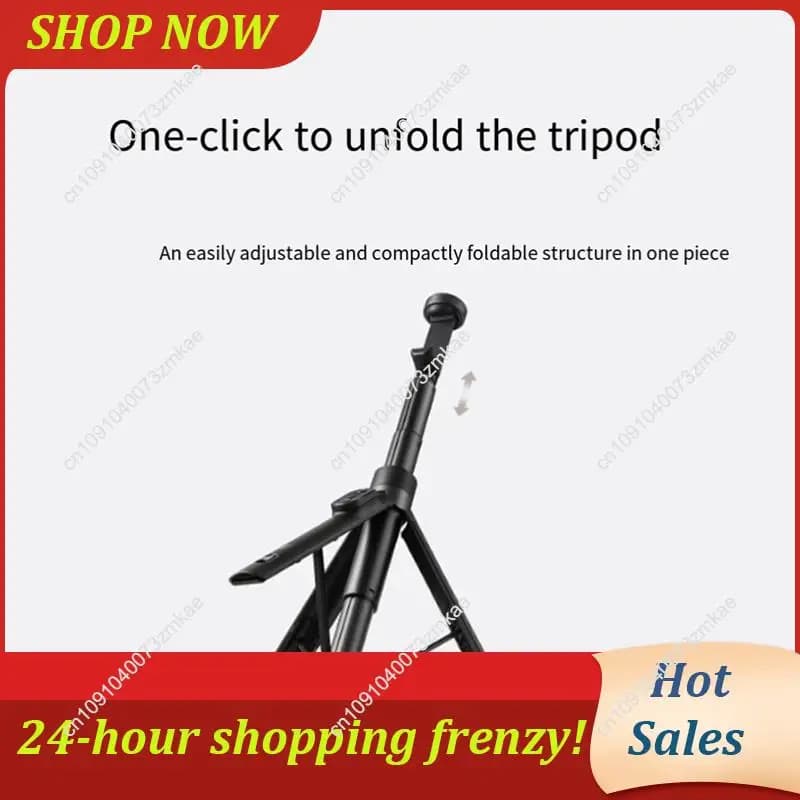Vendita quotidiana Treppiede portatile multifunzionale per Xiaomi Mijia Zoom Ground Selfie Stick con telecomando Bluetooth