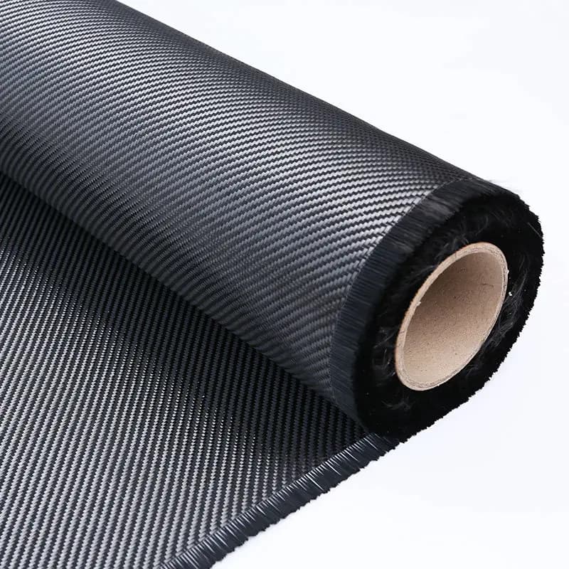 3K 300gsm Twill Plain Carbon Fiber Fabric Sheet, Durable Industrial Cloth for Boys Girls Car Interior Accessories and Luggage Up