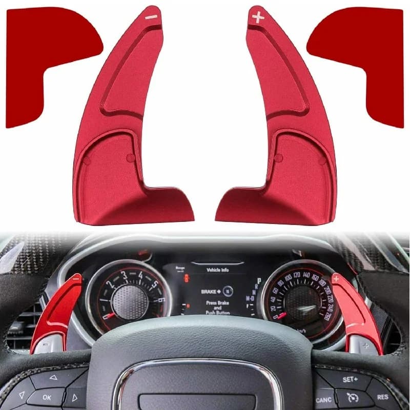 2 pz auto volante cambio Paddle Shifter esteso per Dodge Challenger Charger SXT 2015 2016 2017 2018 2019 2020 2021